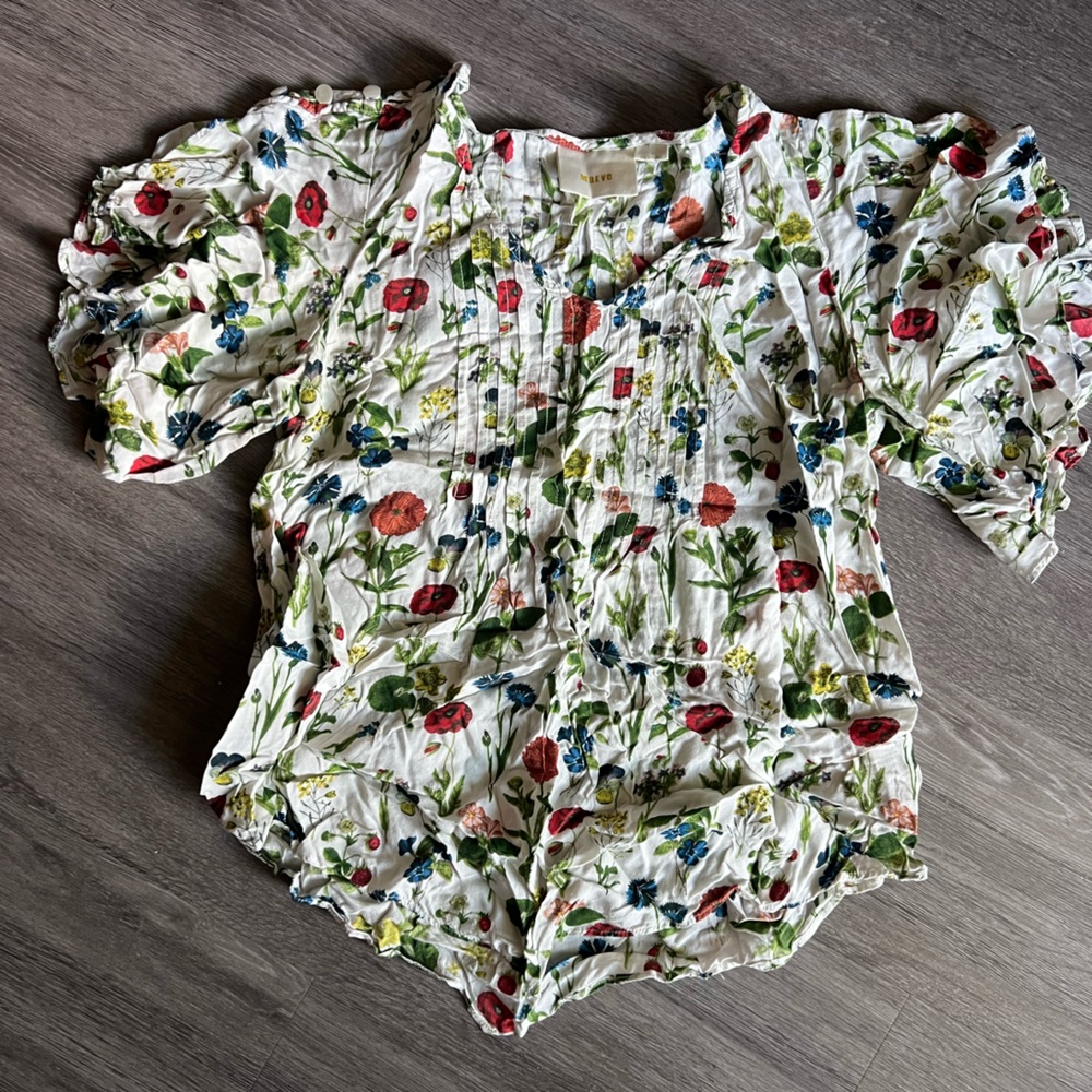 Maeve Floral Blouse - Multicolor